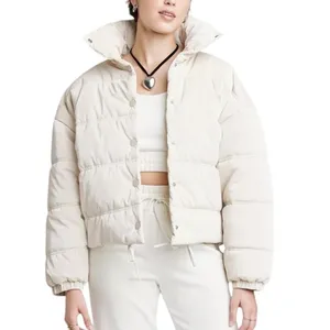 Wild Fable Iridescent Shine Duvet Puffer Jacket Womens M Y2K‎ Blue thumbnail 2