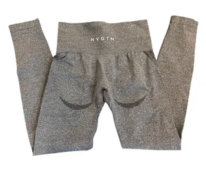 NVGTN Gray Seamless Contouring Athletic Leggings thumbnail 1