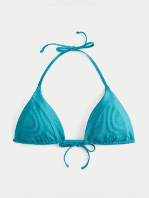 NWT Hollister Ribbed Bikini Set - Turquoise - XS/XS thumbnail 11