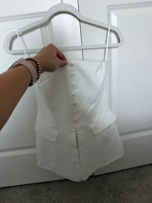 These Three Boutique Top White thumbnail 3