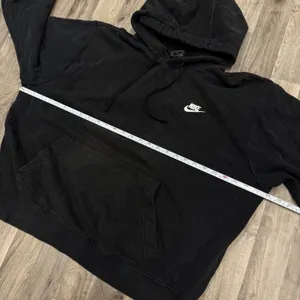 Nike black Club classic embroidered hoodie Women’s thumbnail 5