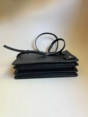 Kate Spade New York Eva Triple Gusset Crossbody – Black thumbnail 4