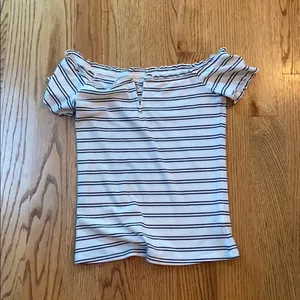 aeropostale off the shoulder top thumbnail 1