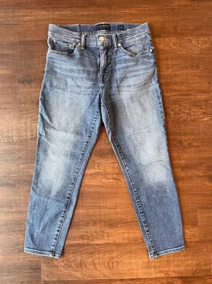 Lucky Brand Womens Jeans Mid-Rise Crop Ava Size 10/30 Medium Wash Denim Blue thumbnail 1