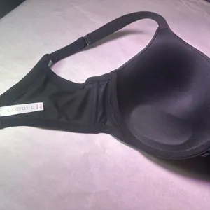 Nike Women's Black and White Sports Bra thumbnail 8