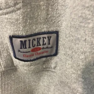 Disney Vintage Mickey Mouse Full Zip Hoodie Jacket Small thumbnail 2