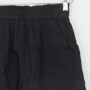 Aerie Womens Gauzy High Waist Shorts Size XXS‎ Black Pockets Beachy Vacation thumbnail 2