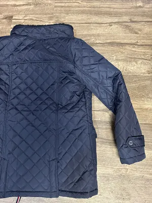 Tommy Hilfiger Women’s Navy Quilted Jacket Sherpa Lined Size S thumbnail 14