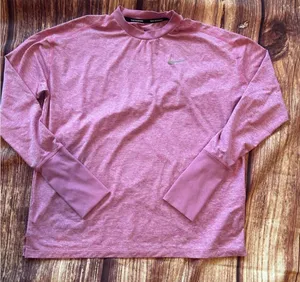 Women’s Nike Running Long Sleeve Pink Size L thumbnail 1
