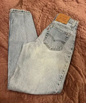 Levi's Light Wash Relaxed Straight Jeans - Blue thumbnail 1