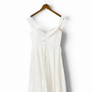 Lulus Extraordinary Vow White Off-the-Shoulder Maxi Dress with Pockets size L thumbnail 7