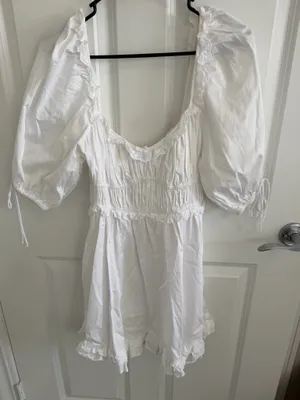 For Love & Lemons Mini Dress White thumbnail 3