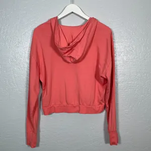 Sweaty Betty Women 4-6 Pink Orange After Class Relax Pullover Hoodie Athleisure thumbnail 5