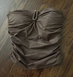 Pink Rose strapless top thumbnail 1