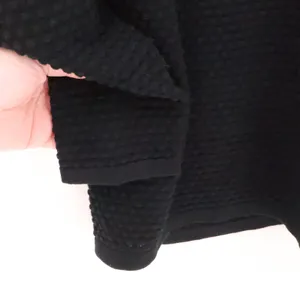 COS Textured Bubble Knit Sweater Womens Size M Black Minimalist‎ Cotton Pullover thumbnail 5