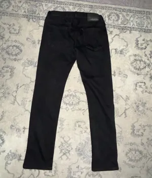 Aerosmith Aeropostale Y2K Jeans Women’s 29 Slim Straight Black Denim 29x32 EUC thumbnail 4