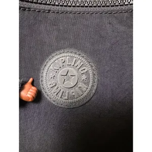 Kipling Black Nylon Crossbody Bag with Monkey Keychain thumbnail 3