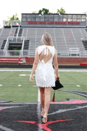 White Selfie Leslie Mini Dress thumbnail 2