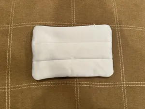 RHODE Quilted Light Gray Cosmetic Pouch thumbnail 2