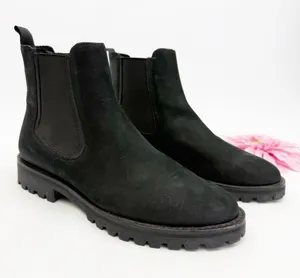 Thursday Boot Company Legend Chelsea Ankle Boots Booties Leather Black Matte thumbnail 1