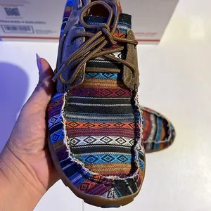 Twisted X Multicolor Patterned Boat Shoes 8.5
Sarape thumbnail 5