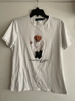 Ralph Lauren Polo teddy bear tee t shirt thumbnail 1