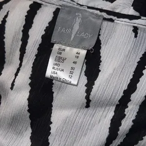 New Zebra‎ Print Tunic Black Size 12 thumbnail 5