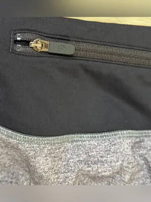 lululemon Speed Up Mid Rise Tall Running Shorts Heathered Gray Black Athleisure thumbnail 7