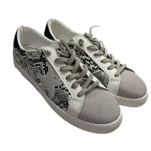 NEW Vintage Havana Python Star Fashion Sneakers thumbnail 1