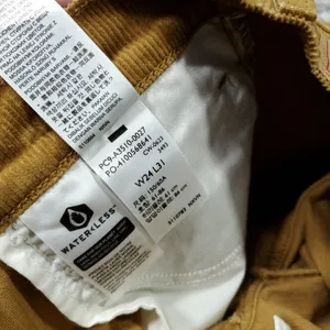 Levi's 94 Baggy Corduroy Brown Straight Leg Loose Pants Y2K 90s Size 24 x 31 thumbnail 7