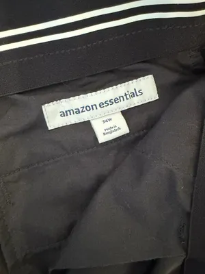 Men’s 34W black Amazon shorts  thumbnail 2