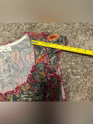 (Natural Life) Floral Nature Blouse: Size Small thumbnail 7