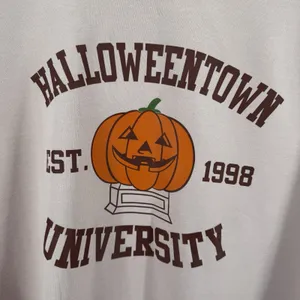 Halloweentown University Sweatshirt Women's 4XL Pink Pumpkin October Halloween thumbnail 3