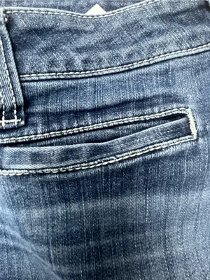 Ariat Women’s Medium Wash Stretch Wide Leg Denim Trouser Jeans Pants⁠ Size 32R thumbnail 5