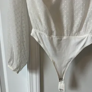 White Blouse Bodysuit — Abercrombie and Fitch thumbnail 2