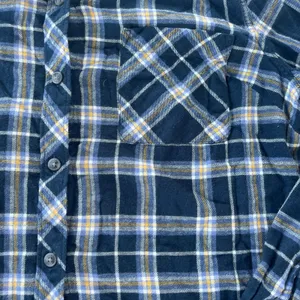 Eddie Bauer Women's Flannel Long Sleeve Blue Plaid Large Soft thumbnail 2