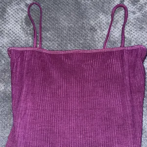 Reformation Ribbed‎ Spaghetti Strap Bodysuit Plum Purple Small Sustainable Chic thumbnail 6