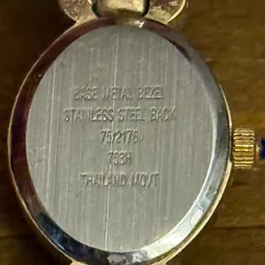 Vintage Armitron Diamond Now gold plated watch thumbnail 3