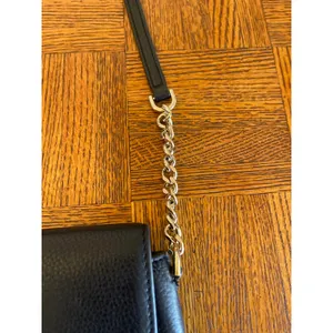 Michael Michael Kors Black Pebbled Leather Half Dome Crossbody Bag black thumbnail 3