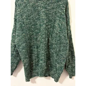 Vintage Enzo Lorenzo Sweater Size XL Green Chunky Knit Pullover Jumper Cozy Top thumbnail 4