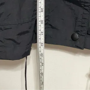 Woman Within Hooded Utility Jacket Black Tan 18/20 NWOT thumbnail 5