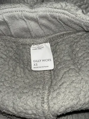 Gilly Hicks Cozy Gray Sherpa Jogger Pants thumbnail 2