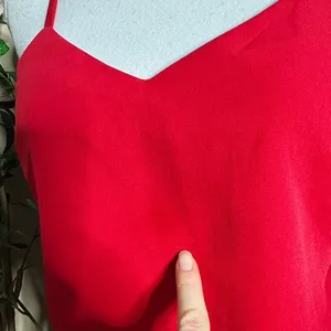 Elliatt x Revolve Red Cutout Asymmetrical Mini Dress Size S Valentine’s thumbnail 9