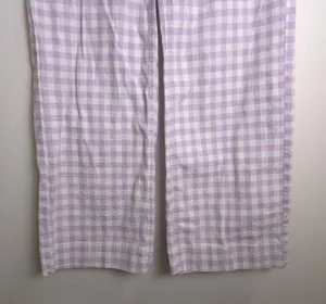 Retro Gingham High-Waisted Cropped Wide-Leg Chino Pants‎ 10 Tall thumbnail 5