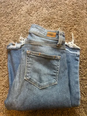 Paige Jeans Denim Flare thumbnail 10