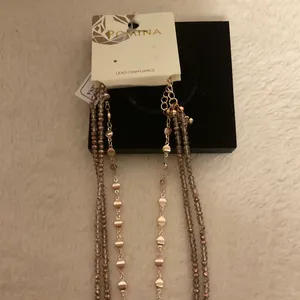 Pomina Three tier Necklace Gold thumbnail 4