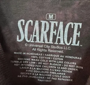 Scarface Tony Montana The Drug Kingpin Movie Promo Tie Dye M thumbnail 4
