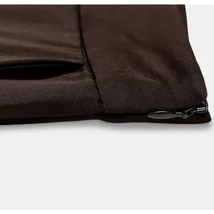 Zara NWT dart pleated brown pants thumbnail 8
