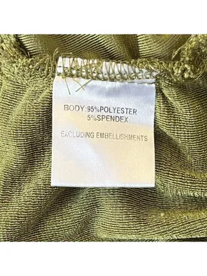 princess polly y2k fairycore grunge olive green halter top size xs 💚 thumbnail 6