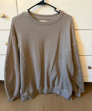 Aerie Crewneck Oversized thumbnail 1